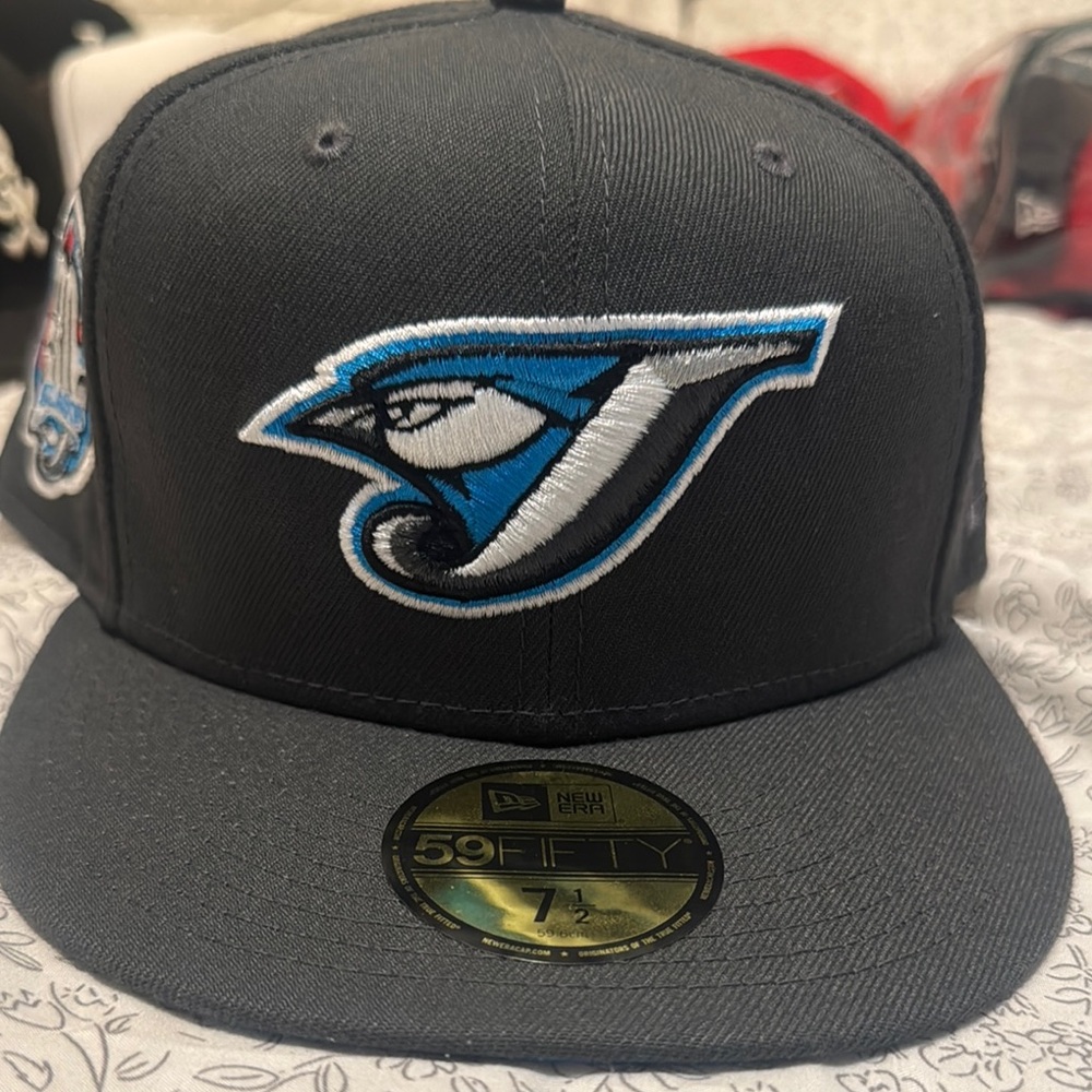 New Era Black Blue Baseball Cap